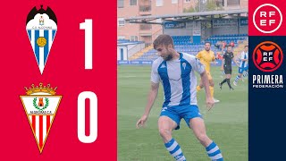 Resumen PrimeraFederación  CD Alcoyano 10 Algeciras CF  Jornada 10 Grupo 2 [upl. by Also]