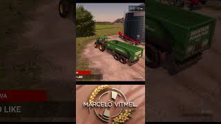 CARREGANDO TRIGO DO SILO  TRATOR JOHN DEERE  VIDA DE FAZENDEIRO  FARMING SIMULATOR 22  FS22 [upl. by Guenzi]