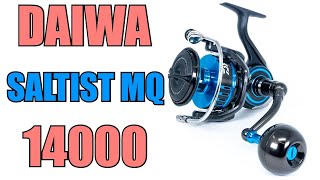 Daiwa SALTISTMQ14000H Saltist MQ Spinning Reel Review  JampH Tackle [upl. by Him767]