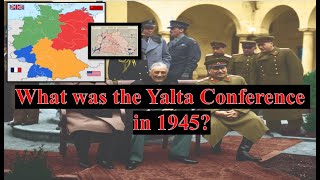 Which conference made the decision to divide Germany Yalta Conference [upl. by Yemerej]