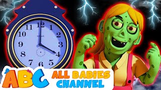 ABC ⏰ Hickory Dickory Dock ⏰ Halloween Nursery Rhymes amp Kids Songs  All Babies Channel [upl. by Halyk]