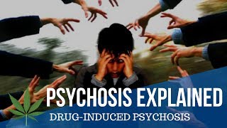 Psychosis explained simply Introduction to DrugIndcued Psychosis [upl. by Kaehpos]