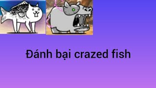 đánh bại crazed fish battle cats [upl. by Najib29]