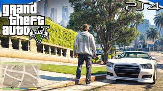 Grand Theft Auto V PS4 Free Roam Gameplay [upl. by Leva]