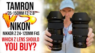 Tamron 35150mm Vs Nikon 24120mm  Which Z Lens Should You Buy [upl. by Shel]