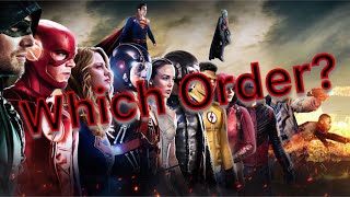 The Order I Watched The ARROWVERSE Seasons In [upl. by Suzzy779]