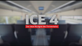 Der ICE 4  Das neue Flaggschiff der DB [upl. by Ravilob]