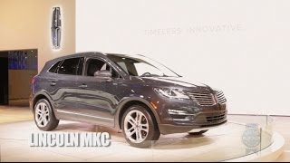 2015 Lincoln MKC  2013 LA Auto Show [upl. by Licna]