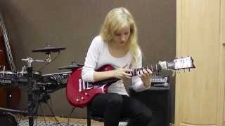 J S Bach  Prelude no 2 in C Minor guitar tapping cover [upl. by Pietra405]