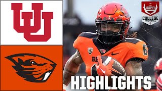 Utah Utes vs Oregon State Beavers  Full Game Highlights [upl. by Avrit]