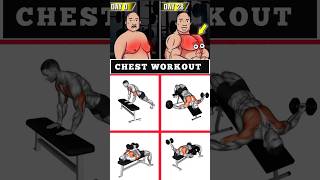 Chest workout with dumbbells 💪🏻shorts fitness viral [upl. by Rene]