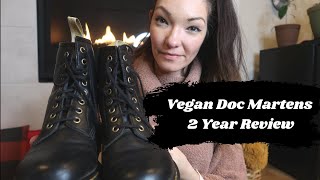 Vegan Dr Martens  How are they holding up after 2 years [upl. by Odnaloy]