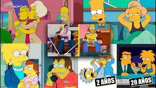 ¡TODOS LOS SECRETOS de LA FAMILIA SIMPSON EN UN SÓLO VIDEO [upl. by Ecinert598]