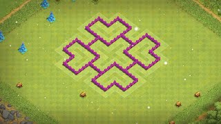 Belediye binası 6 köy düzeni  Clash of clans [upl. by Behn855]