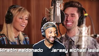 Disney Love Medley feat Kirstin Maldonado Jeremy Michael Lewis Reaction [upl. by Ardnasyl]