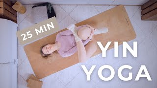 Yin Yoga für Beine amp Hüfte  Verkürzungen amp Verspannungen lösen  25 Min [upl. by Ahsikahs]