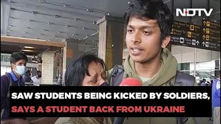 quotIt Was Like Hellquot Indian Student From Ukraine After Landing In Delhi [upl. by Issej]