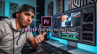 8 Steps to Edit a Video in Premiere Pro Start to Finish [upl. by Eilyak]