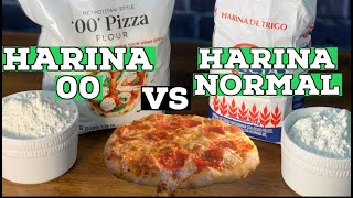 Haciendo Pizza con Harina quot00quot vs Harina Normal [upl. by Zeret]