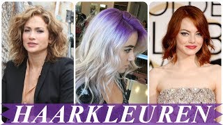 Nieuwe haarkleur trend 2018 [upl. by Solracesoj437]