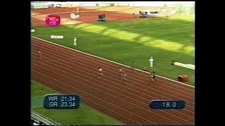 Damayanthi Darsha 200m Semifinal at Asian Games in 1998 Bangkok [upl. by Evelinn]