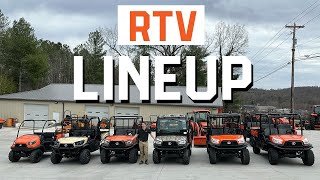 Kubota RTV Lineup [upl. by Martinsen]