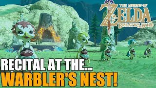 Zelda Breath of the Wild Commentary 053 Face the Frost Talus Recital at Warblers Nest [upl. by Yneffit921]