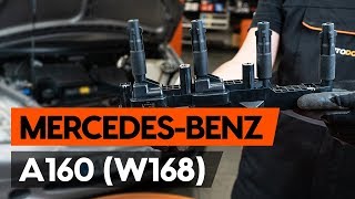 Wie MERCEDESBENZ A160 W168 Zündspule wechseln TUTORIAL AUTODOC [upl. by Acire670]