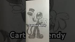 Bendy and the ink machine drawing Cartoon Bendy art bendyandthedarkrevival bendyandtheinkmachine [upl. by Raycher]