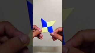 😍 Origami ninja star ✨ DIY paper ninja star song [upl. by Sucramd217]