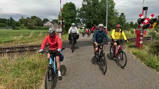 Balade vélo Réseau Volontaires Solidaris Liège Juillet 2024 [upl. by Aerdnwahs]