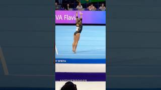 Antwerp 2023 Flavia SARAIVA🇧🇷worldchampionship gymnast floor olympics [upl. by Niamart]