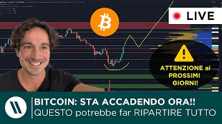 BITCOIN QUESTO POTREBBE FAR RIPARTIRE il BULL MARKET  ATTENZIONE ai PROSSIMI GIORNI [upl. by Tanny443]