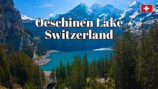 🇨🇭 Oeschinen Lake Switzerland Hiking Adventure to the Turquoise Waters of Oeschinensee in the Alps [upl. by Ergener]