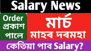 March Salary 2024  মাৰ্চ মাহৰ দৰমহা সম্পৰ্কে জৰুৰী update  Teachers guide MD [upl. by Nailuj]