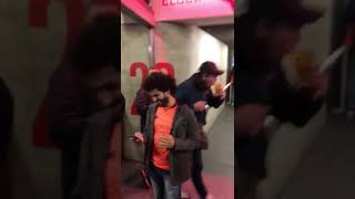 Liverpool fans singing the Mo Salah song to a Mo Salah lookalike at the Emirates last night 😅 [upl. by Altman459]