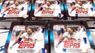 RETAIL REVIEW 2024 TOPPS SERIES 1 MEGA BOXES NEW RELEASE [upl. by Genesia]