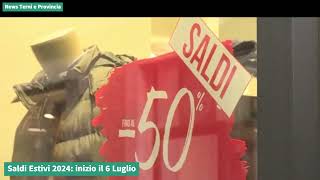 Saldi Estivi 2024 inizio il 6 Luglio [upl. by Etnoed671]