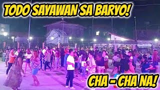 TODO SAYAWAN SA BARYO  CHA CHA NA  ZALDY MINI SOUND AT MAGSAYSAY LAVEZARES N SAMAR [upl. by Maitilde672]