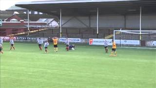 East Stirlingshire v Annan Athletic highlights 20th September 2014 [upl. by Roselia]