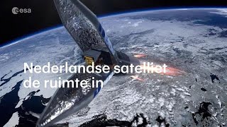 Satelliet Sentinel5P Nederlands hoogstandje de ruimte in [upl. by Wendalyn686]