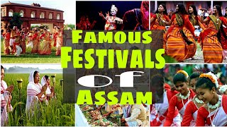 Famous festivals of Assam উত্‍সৱ Top 8 festivals of AssamRegion of rich cultureWind touch [upl. by Aivan321]