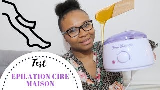 EPILATION À LA CIRE QUI TOURNE MAL  LucieZee Vlog [upl. by Acinom146]