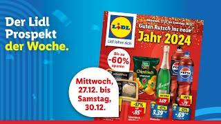 Der Lidl Prospekt der Woche  Angebote von Mittwoch 2712 bis Samstag 3012​ [upl. by Yna]