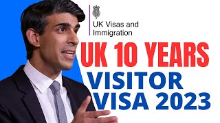 UK 10 YEARS VISITOR VISA 2023  APPLY FOR UK TOURIST VISA  UK IMMIGRATION 2023 UPDATES [upl. by Dimphia502]