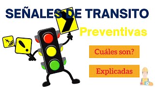 Señales de Transito PREVENTIVAS🚸  seguridadysalud [upl. by Avehstab]