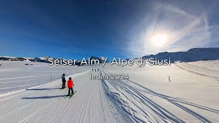 Seiser Alm  Alpe di Siusi 2024 [upl. by Bobseine]