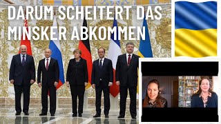 Ukraine Darum scheitert das Minsker Abkommen  Statement von Iwana Steinigk  Zukunft Donbass [upl. by Cristen72]