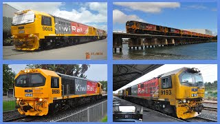 11 Years of KiwiRails DL class diesel locomotives [upl. by Attennot317]