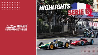 Grand Prix de Monaco Historique 2024  Highlights Course Série B [upl. by Kiri727]